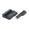 TruGlo - Tritium-Glasfaser-Visier TFX - CZ P10 - Niedrig - Weißer Umriss - TG13CZ2A
