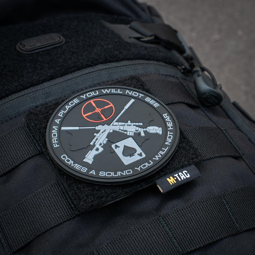 M-Tac - Molle Panel für Patches - 80 mm x 85 mm - Schwarz - 10123002
