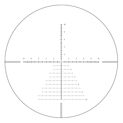 Vector Optics - Zielfernrohr Veyron 3-12x44IR Compact Scope - SFP - MPR-V10 - Schwarz - SCOM-40