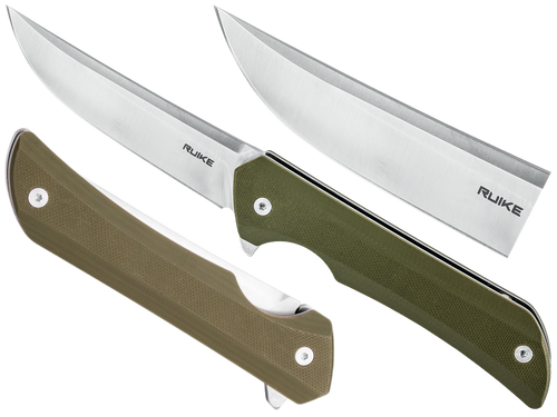Ruike - Husarenmesser P121-G Klappmesser - Olive - 340-008