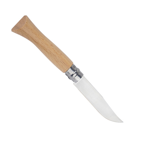 Opinel - Taschenmesser N°6 VRI - Yatagan - Inox - 123060