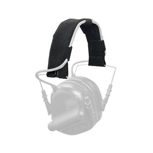 Earmor - Klettverschluss-Kopfband für Headset - Schwarz - M62 