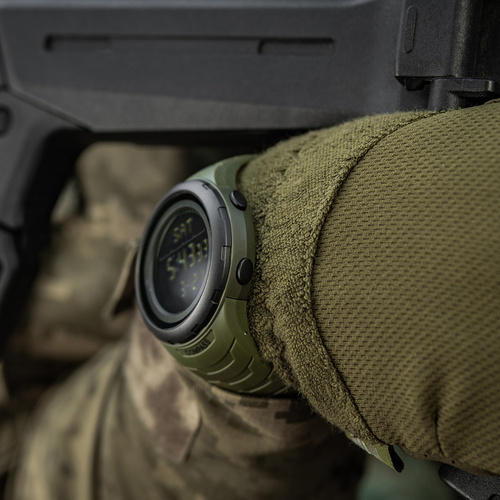 M-Tac - Taktische Uhr 2166 - LED - 5 ATM - Grün - 50008001