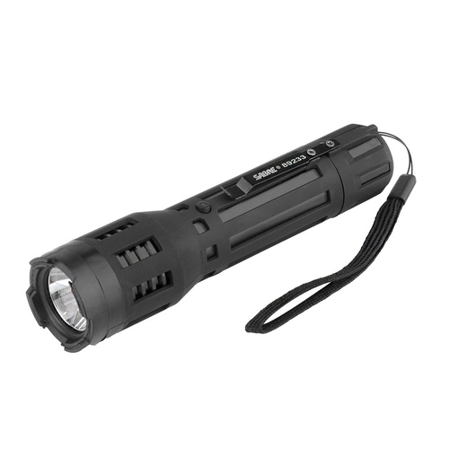 Sabre - Elektroschocker mit LED-Taschenlampe - 5 Millionen Volt - 120 lm - Schwarz - S-2000SF