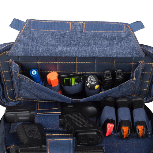 Helikon - Tasche Double Pistol Wallet® - Nylon - Blue Melange - MO-DPW-NL-M2