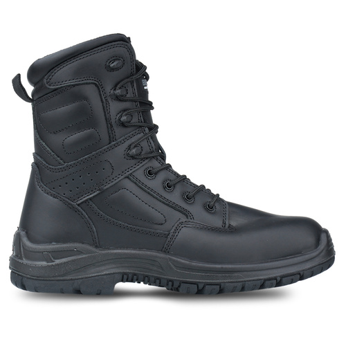 Bennon - Commodore O2 Militärstiefel - Leder - Regi-Tex - Schwarz - Z30366v01