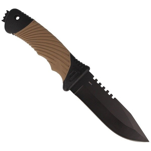 Herbertz Solingen - Coyote Brown Feststehendes Messer 117 mm - 585412