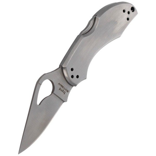 Spyderco - Klappmesser Byrd Robin™ 2 Stainless Plain - BY10P2