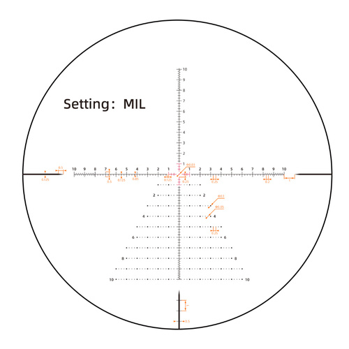 Vector Optics - Zielfernrohr Tauron 5-40x56 ED - FFP - VTA-8 MIL - Schwarz - SCFF-35