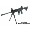 Leapers - UTG® Shooter's Bipod mit Picatinny QD-Halterung - 8,7-10,6 "- Schwarz - TL-BP69SQ