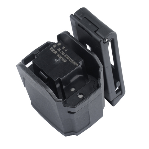 Husha - TX100P Taser Patronenholster - Für 50 mm Gürtel - Polymer - Schwarz - TASH-MD