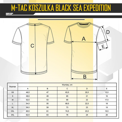 M-Tac - Black Sea Expedition T-Shirt für Männer - Coyote Brown - 80025017