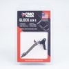 CMC Triggers - Drop-in Abzug für Glock G17/G19/G19X/G26/G34/G45 9 mm Gen5 - Flach - Schwarz - 71702