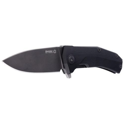 LionSteel - Taktische Messer KUR - Sleipner - Schwarz - KUR BBK