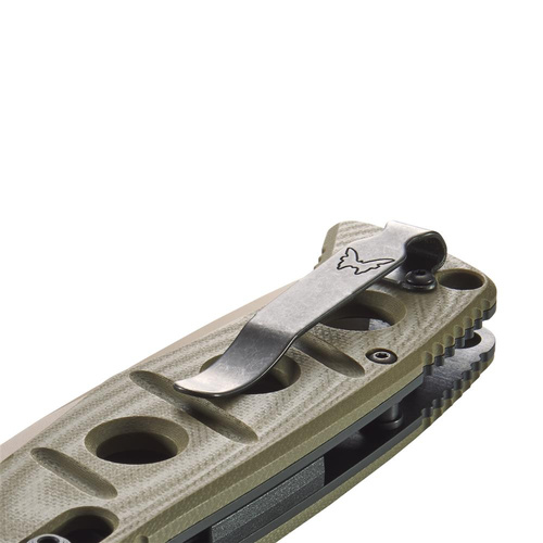 Benchmade - Klappmesser Militär Auto Adamas - CPM CruWear - Olive Drab - 2750SFE-2