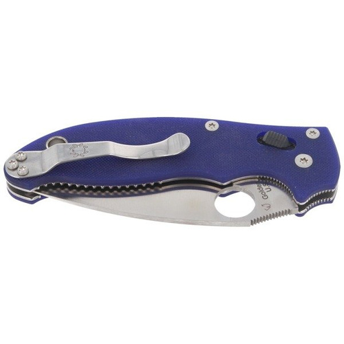 Spyderco - Manix™ 2 G-10 Dunkel Blau CPM S110V Messer - C101GPDBL2