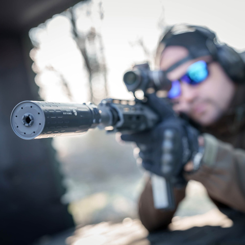 Gomander - Gewehr Schalldämpfer Tactinox QD L - 5.56 mm - M26x1.5 - Schwarz - TB0.9650