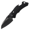 Kershaw - Craze EDC Klappmesser - Reverse Tanto - Flipper - DuraLock - Schwarz - 8337