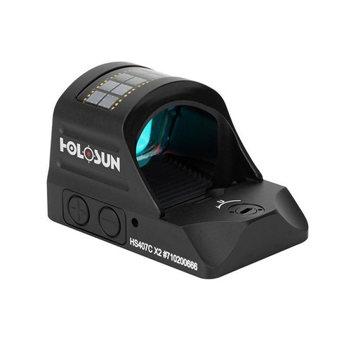 Holosun - HS407C X2 Micro Red Dot Kollimator mit Picatinny Schienenmontage