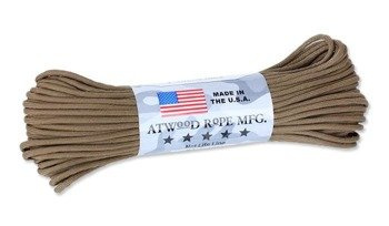 Atwood Rope MFG - Paracord 550-7 - 4 mm - Coyote Braun - 100ft