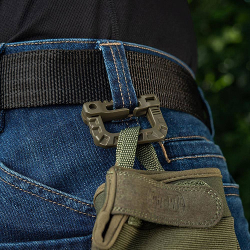 M-Tac - Grimloc-Karabiner - OD Grün - 3158-OD