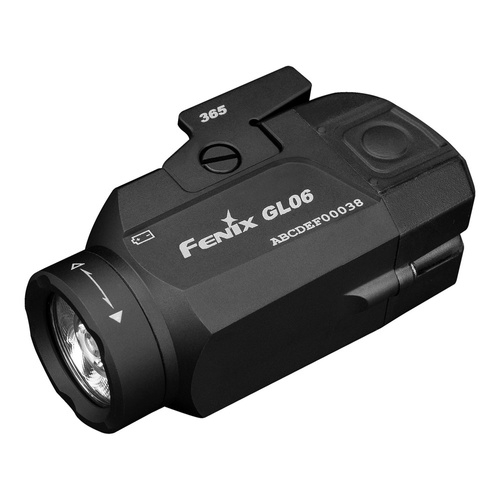 Fenix – Taktische Pistolen-Taschenlampe GL06-365 – 600 lm – Sig Sauer– Schwarz – GL06-365