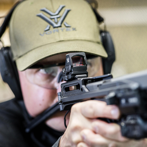 Vortex Optics - Rotpunkt Defender ST - 3 MOA - Grünpunkt - Schwarz - DFST-MGD3