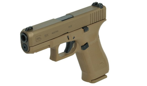 Glock - G19X Pistole - 9x19 mm Paar - Coyote