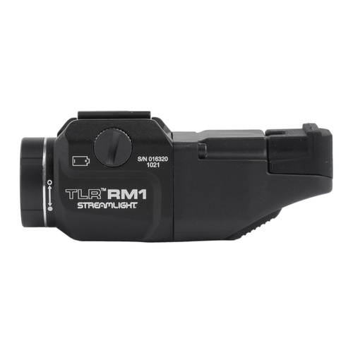 Streamlight - Taktische LED-Waffen-Taschenlampe TLR RM 1 - 500 lm - Picatinny - Schwarz - L-69441