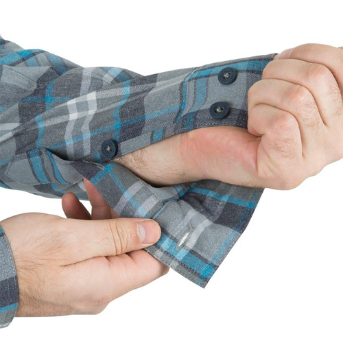 Helikon - Defender Mk2 Pilgerhemd® - Blau kariert - KO-DPG-SR-P6501