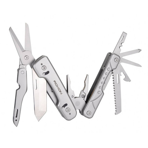 Roxon - Multitool mit austauschbarer Klinge und Drahtschneider Phantom - S802
