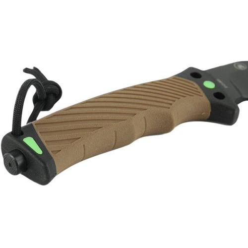 Ganzo - Firebird Überlebensmesser mit Zunderbüchse - Full Tang - G8012V2-DY