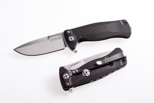 LionSteel - Taktisches Messer SR22A - Sleipner - Schwarz - SR22A BS