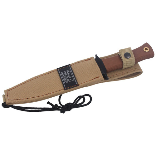 Muela - Taktisches Gummigriff-Messer 180mm - SCORPION-18NM