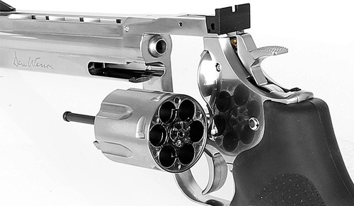 ASG - Dan Wesson 715 6'' Revolver Nachbau - Silber - Low Power - 18194