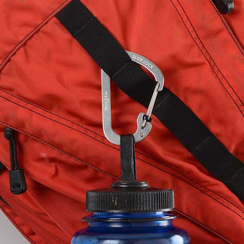 Nite Ize - SlideLock Karabiner-Set #2, #3, #4 - Schwarz - CSLC-01-R6