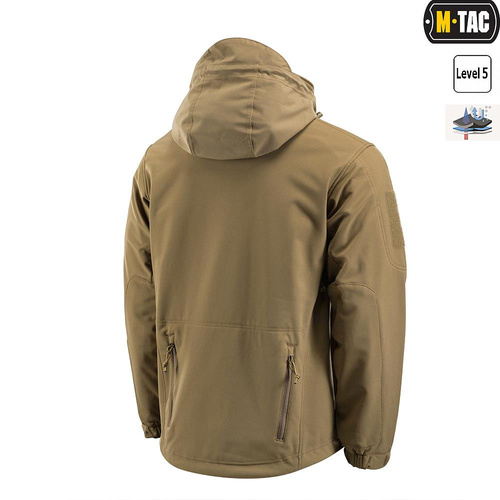M-Tac - Gefütterte Soft Shell Jacke - Coyote - 20501003