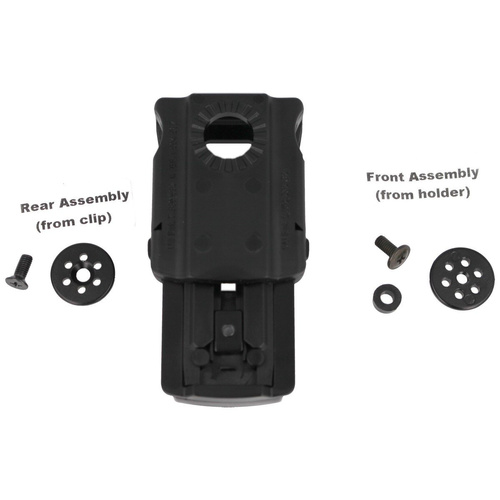 ESP - Befestigungsbügel an einem Gürtel 360° - Schwarz - UBC-01