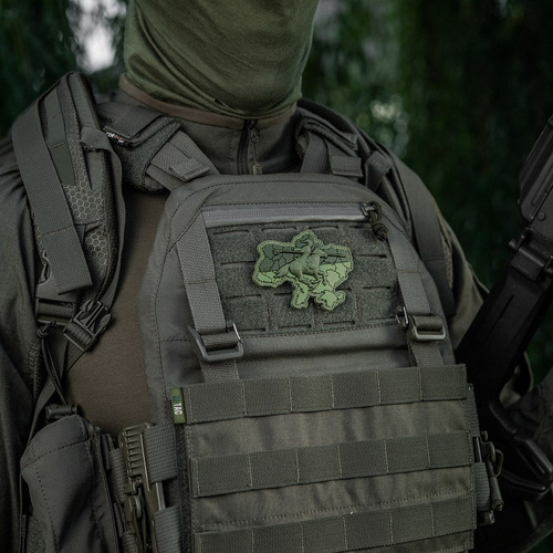 M-Tac – Cossack Ukraine Patch – PVC 3D – Horse Charge – Oliv – 51349001