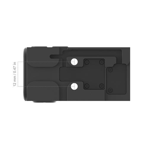 Vector Optics - Offener Kollimator Frenzy FA 1x20x24 - CZ P-10/Shadow 2 OR - Schwarz - SCRD-82