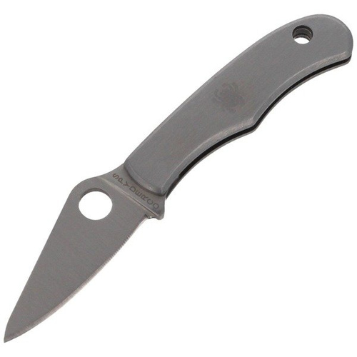Spyderco - Klappmesser Bug - Rostfreier Stahl - Silber - C133P