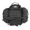 WISPORT - Sparrow 20 II Rucksack mit zwei Seitentaschen - 20 + 10 l - Schwarz.