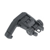 IMI Defense - Polymer Rear Flip Up Sight 45 Degrees Offset Kimme - Schwarz - IMI-Z7245-BLK