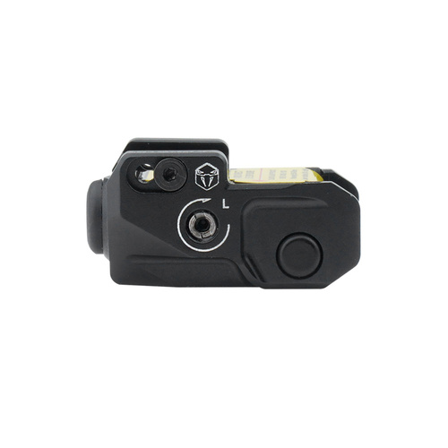 VipeRay - Scrapper Laser-Zielanzeiger Subcompact Pistol - Rot Laser - Schwarz - VRRL-P01