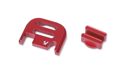 Strike Industries - Slide Cover Plate V2 für Glock - Rot - SI-GSP-V2-RED