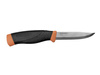Morakniv - Companion Heavy Duty Messer - 12C27 - Schwarz / Orange - 13260