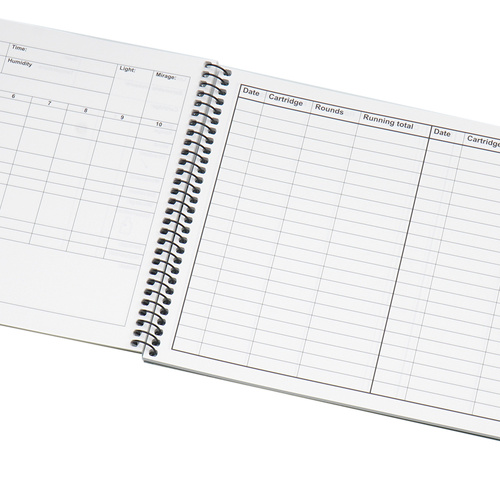 Modestone - Militärisches Wasserdichtes Scharfschützen Logbuch - 148 x 210 mm - Grün - SLOGC53SMIL
