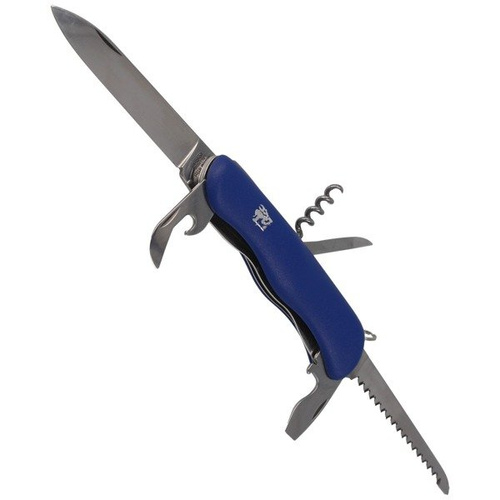 Mikov - Multifunktionstaschenmesser Praktik 110 mm - 6 Werkzeuge - Blau - 115-NH-6/AK BLU
