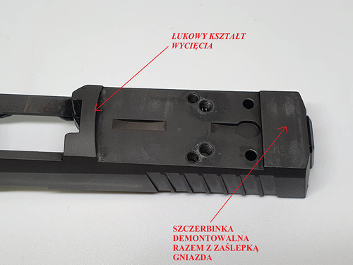 2BME - Sig Sauer P320 Adapter für Trijicon / Holosun - 2BME012