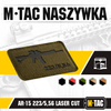 M-Tac - AR-15 223/5.56 Lasergeschnittener Aufnäher - Schwarz/Grau - 51111232